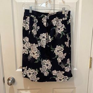 Loft Floral Skirt